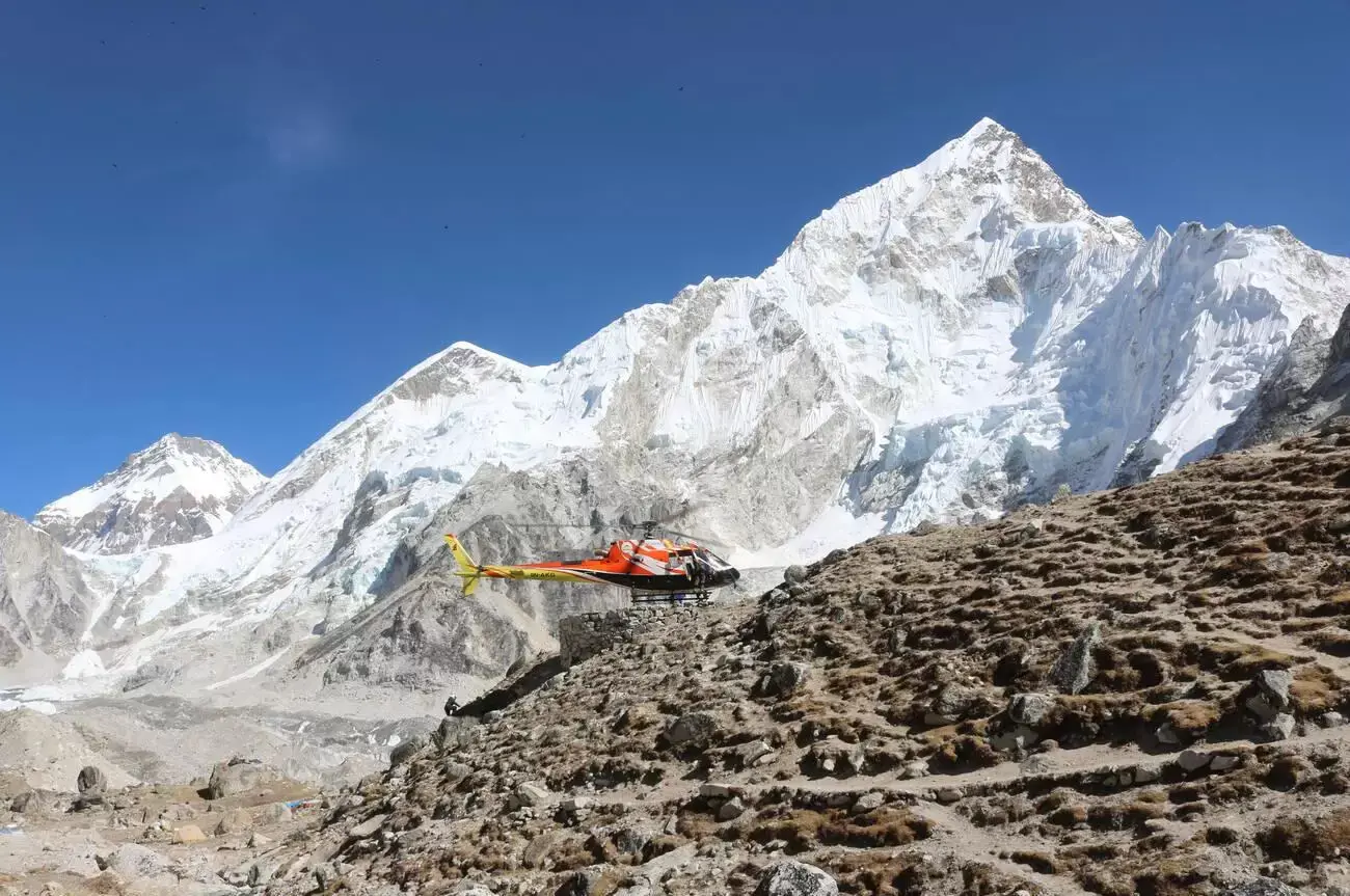 Himalayan Sunrise Helicopter Tour with Breakfast