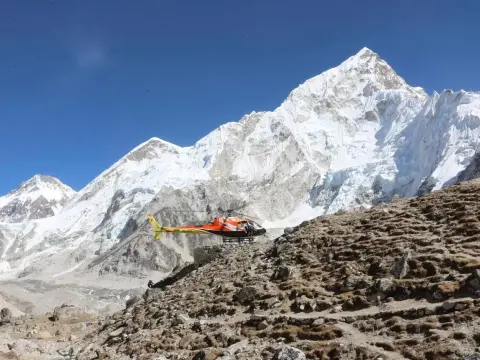Himalayan Sunrise Helicopter Tour with Breakfast
